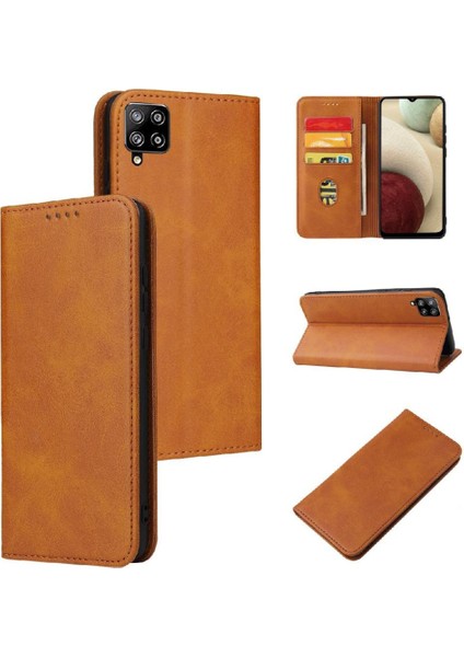 Samsung Galaxy Case 5g Deri Folio Flip Case Kart Ekleme (Yurt Dışından)