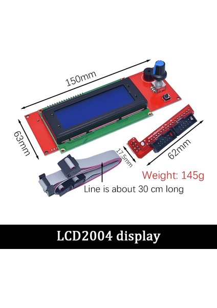 LCD 2004 12864 Kontrol Paneli Akıllı Kontrol Ekranı Rampalar 1.4 Rampalar 1.5 Rampalar 1.6 ile Uyumlu Reprap Mendel 3D (Yurt Dışından) fiyatları
