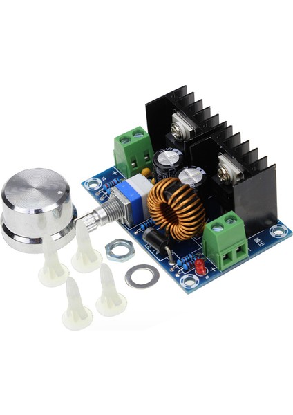 XH-M401 Dc-Dc Adım Aşağı Buck Dönüştürücü Besleme Modülü XL4016E1 Pwm Ayarlanabilir 4-40V Ila 1.25-36V Adım Aşağı Kurulu 8A 200W (Yurt Dışından)