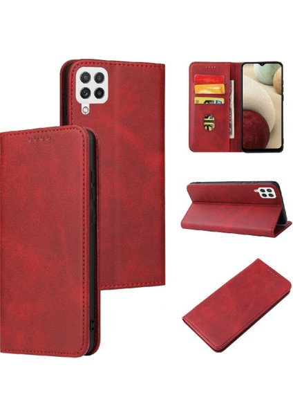 Kart Tutucu Kickstand ile Samsung Galaxy A22 4g Kart Ekleme Için Kılıf (Yurt Dışından)