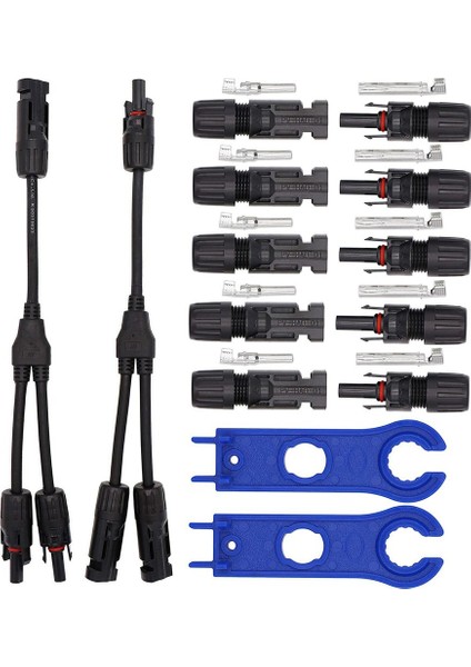 Ruikarhop Y Konnektörleri 1 Ila 3 Panel Konnektör Montaj Aracı 5 Çift Erkek (Yurt Dışından)