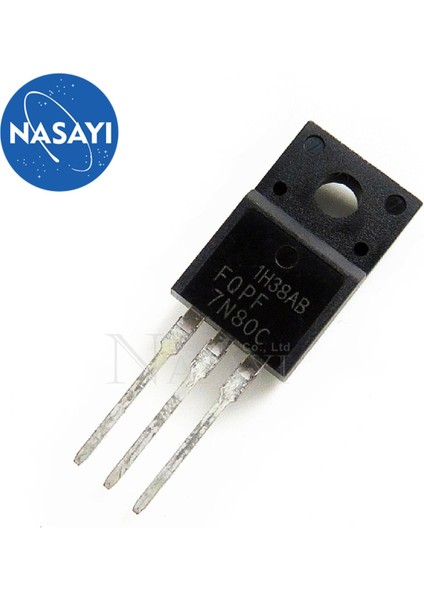 5 Adet FQPF7N80C FQPF7N80 TO-220F (Yurt Dışından)