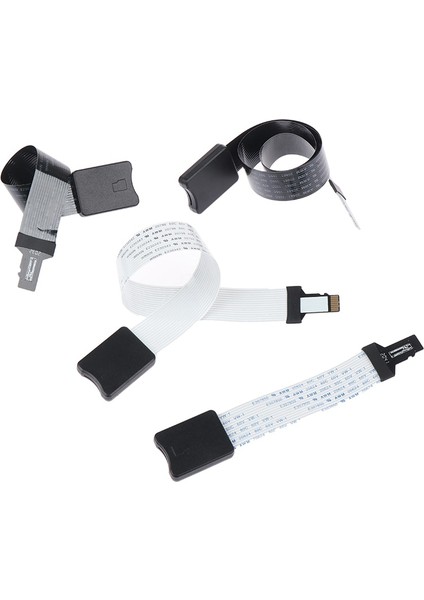 Tf Mikro Sd Kart Flex Uzatma Kablosu Genişletici Adaptör Zip Uzatma Kablosu Hafıza Kartı Genişletici Kablo Bağlayıcı 10/15/25/46CM (Yurt Dışından) modelleri