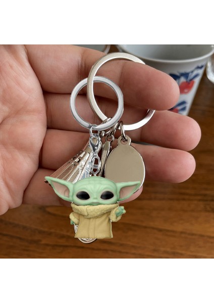 Childrenworld Vinil Anahtarlık Tahsil Mandaloryalı Bebek Yoda Sevimli Aksiyon Figürü Anahtarlık (Yurt Dışından) indirimleri