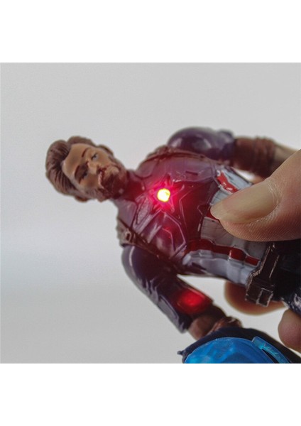 Marvel Avengers Demir Adam Aksiyon Figürü Oyuncakları Thanos Kaptan Amerika Thor Örümcek Adam Siyah Panter Model Oyuncaklar Çocuklar Için (Yurt Dışından)