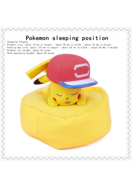 Pokemon Rakamlar Oyuncaklar Uyku Yıldızlı Rüya Serisi Aksiyon Karikatür Doğum Günü Hediyesi (Yurt Dışından) modelleri