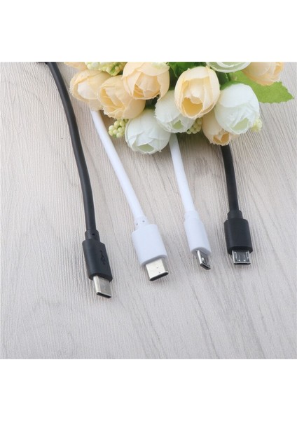 Tipi USB Kablosu Kısa Mikro USB Kabloları Cep Telefonu Şarj Kablosu USB C Kablosu Senkronizasyon Veri Şarj Cihazı Hat Teli Samsung Xiaomi Için (Yurt Dışından) fırsatları