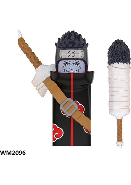 WM6105 WM6106 WM6107 WM6108 WM6109 Naruto Blokları Anime Tuğla Sasuke Kakashi Mini Aksiyon Oyuncak Figürler Oyuncaklar Çocuklar Hediyeler Birleştirin (Yurt Dışından)
