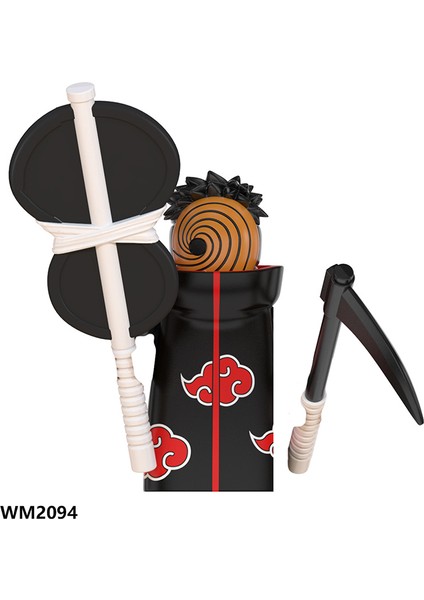 WM6105 WM6106 WM6107 WM6108 WM6109 Naruto Blokları Anime Tuğla Sasuke Kakashi Mini Aksiyon Oyuncak Figürler Oyuncaklar Çocuklar Hediyeler Birleştirin (Yurt Dışından)