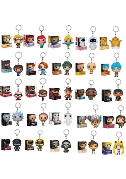 Pop Film Geleceğe Dönüş Dr. Emmett Brown Aksiyon Figürü Oyuncakları Anahtarlık Orijinal Kutusu Hediye Çocuklar Için (Yurt Dışından)