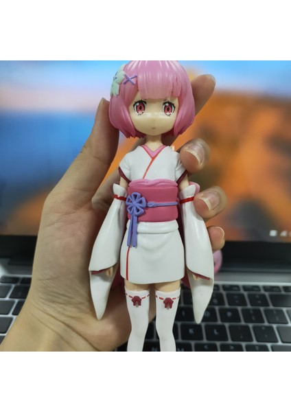 Heykeli Bebek Sıfır Başka Bir Dünyada Hayata Başlama Süsleme Gerçekçi Rem Karakter Anime Figürü Araba Iç Dekor Için (Yurt Dışından)