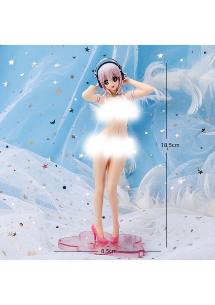 Yeni 18 cm Anime Süper Sonico Pvc Action Figure Mayo Modeli Karikatür Tahsil Oyuncak Bebekler Animasyon Çevresel Hediyeler (Yurt Dışından)