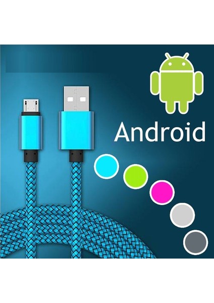 Xiaomi Redmi Için 9A 9c Mikro USB Kablosu 2.4A Şarj Veri Kablosu Huawei Onur Için 9A 9c 9s 8s 8c 8A 7A 7c 7s Telefon Şarj Aleti Kablosu (Yurt Dışından)