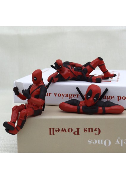 Marvel Deadpool Aksiyon Figürleri Karikatür Anime Film X-Men Yalan Duruş Mini Bebek Koleksiyon Modeli Çocuk Çocuk Hediye 2022 Yeni (Yurt Dışından)