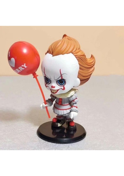 Aksiyon Figürü Gerçekçi Görünümlü Su Geçirmez Pvc Stephen King's It Aksiyon Heykeli Model Oyuncak Ev Için (Yurt Dışından)