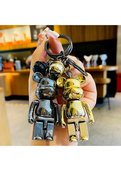 Bearbrick Ayı @brick Aksiyon Figürleri Blok Pvc Diy Anahtarlık Anahtarlık Kolye Boya Bebek Oyuncakları (Yurt Dışından) fiyatları