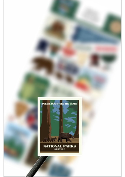 Camping Trip Sticker, Kamp Gezisi Etiketi 1 fiyatları