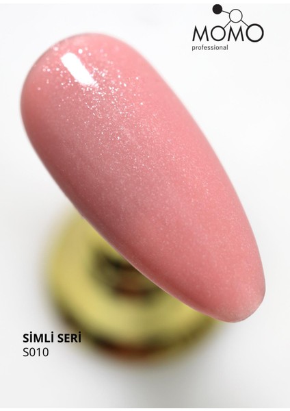 Kalıcı Oje S010, Simli Ten Pembesi, 4 ml