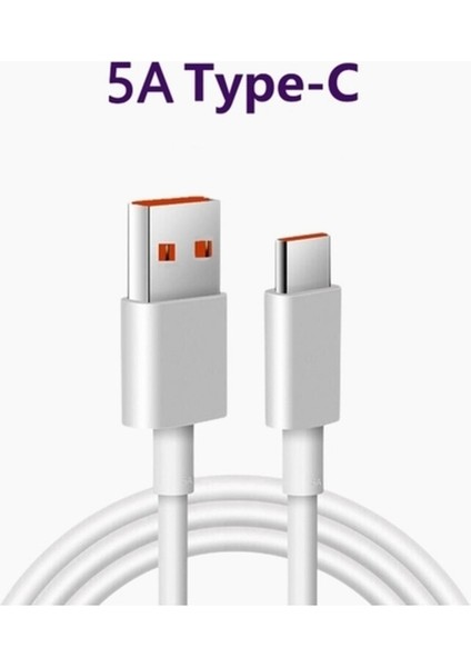 Axya Xiaomi 5A 33W USB Type-C Turbo Hızlı Şarj Kablosu