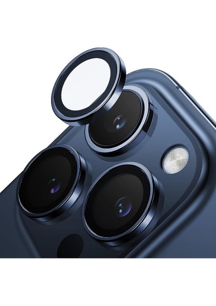iPhone 15 Pro Uyumlu Kamera Koruyucu Cam Lens Mercek Koruyucu modelleri