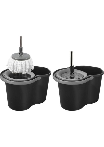 X-Max Mop Döner Başlıklı Temizlik Seti- Kova Mop Seti 16 Lt