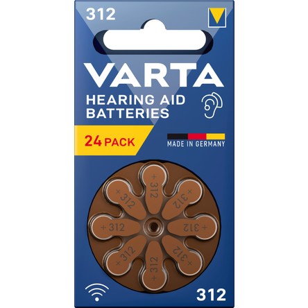 Varta Kulaklık Pili 312 24'lü