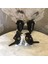 1parça, 7cm Küçük Peluş Oyuncak, Yeni Küçük Kara Kedi Peluş Anahtarlık, Suffed Hayvan Peluş Bebek (Yurt Dışından) 5