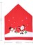 Adet Noel Baba Noel Sandalyeleri Kapak Kapağı Dokunmamış Yemek Masası Kırmızı Şapka Sandalye Arka Kapakları Noel Noel Süslemeleri Ev Için (Yurt Dışından) 3