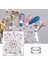 3D Merry Christmas Nail Art Çıkartmaları Çıkartmalar Noel Baba Çorap Kardan Adam Ağacı Kar Tanesi Çiçek Çivi Manikür Aracı (Yurt Dışından) 3