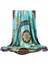 Kadın Ipek Eşarp Kare Bandana Tasarım Marka Kafa Bandı Kadın Saten Başörtüsü Şal Wrap Fular Zincir Baskı Fular Tudung Bawal (Yurt Dışından) 2