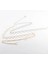 Ketting Riem Vrouwen Riem Taille Keten Kleding Riem Goud Zilver Jurk Taille Keten Smalle Metalen Ketting Lange Püskül Sterren Pentagram (Yurt Dışından) 4