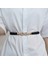 Yaz Ince Kemer Kadın Moda Elbise Elbise Altın Toka Süslemeleri Elastik Kemer Lüks Marka Kemerler Bayanlar Ceinture Femme Riem (Yurt Dışından) 3
