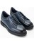 Erkek Hakiki Deri Lacivert Casual Ayakkabı 183 27502 Erk Ayk SK23/24 Lacı Dr 2