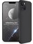 Apple iPhone 13 Kılıf 360 Ays Zore Sert Kapak Gri 1