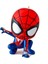 Disney Kawaii Sevimli Örümcek Adam Karikatür Anime Marvel Kahraman Modeli Bebek Araba Süsleme Kek Dekorasyon Çocuk Doğum Günü Hediyesi (Yurt Dışından) 1