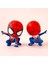Disney Kawaii Sevimli Örümcek Adam Karikatür Anime Marvel Kahraman Modeli Bebek Araba Süsleme Kek Dekorasyon Çocuk Doğum Günü Hediyesi (Yurt Dışından) 3