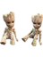 Marvel Legends Avengers Guardians Galaxy Groot Aksiyon Figürü Pvc 6 cm Figma Modeli Koleksiyonu Dekorasyon Oyuncaklar Hediyeler Bebekler (Yurt Dışından) 3