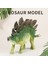 Dinozor Heykelcik Simüle Gerçekçi Pvc Katı Stegosaurus Heykeli Çocuklar Için Ideal Hediyeler Eğitici Oyuncak (Yurt Dışından) 5