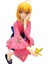 Bir Adet 13 cm Sabre Serisi Süsler Koleksiyon Modeli Hediyeler, Pembe Mavi Kimono Anime Süsler (Yurt Dışından) 1