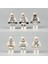 Moc Uzay Astronot 4.5 cm Playmobil Aksiyon Figürü Mini Aksesuar Yapı Taşları Parçaları Tuğla Seti Boys Için Eğitici Oyuncaklar (Yurt Dışından) 1