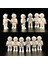 Moc Uzay Astronot 4.5 cm Playmobil Aksiyon Figürü Mini Aksesuar Yapı Taşları Parçaları Tuğla Seti Boys Için Eğitici Oyuncaklar (Yurt Dışından) 2