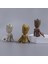 6 cm Ağaç Adam Groot Guardians Galaxy Marvel Avengers Anime Mini Oyuncaklar Aksiyon Figürü Oturan Groot Çocuk Oyuncakları Hediyeler (Yurt Dışından) 3