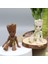 4 Adet 6 cm Guardian Galaxy Ağacı Adam Groot Kek Dekor Aksiyon Oyuncak Figürü Bebek Modeli Karikatür Marvel Avenger Minigroot Çocuk Hediye (Yurt Dışından) 3