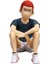 Childrenworld Sakuragi Hanamichi Modeli Ince Işçilik Anime Slam Dunk Dekor Modeli (Yurt Dışından) 1