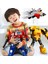 Childrenworld Robot Araba Oyuncak Gerçekçi Görünüm Dönüştürülebilir Tank Uçak Araba Oyuncak (Yurt Dışından) 3
