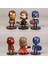 6 Adet Mini Karikatür Avengers Örümcek Adam Kaptan Amerika Bebek Ekran Kalıp Çocuklar Biblo (Yurt Dışından) 3