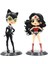 Süper Kahraman Catwomen Wonder Women Aksiyon Şekilli Kalıp Bebek Heykelcik Dekor (Yurt Dışından) 5