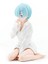 11 cm Anime Re: Hayat Sıfırdan Farklı Bir Dünyada Aksiyon Figürü Rem Ram Beyaz Pijama Kız Pvc Koleksiyon Model Oyuncak Hediyeler (Yurt Dışından) 5