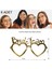 Plastik Camsız Bride Team Bekarlığa Veda Gözlüğü Altın Renk 6 Adet 1