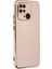 Xiaomi Poco C40 Kılıf Bark Parlak Kenarlı Silikon + Ekran Koruyucu 1